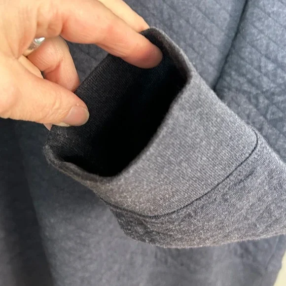 Billy Reid Shawl Collar Sweater XXL Navy Workwear Trim Fit Gentleman Elbow Patch - Picture 12 of 15